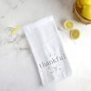 Thankful Flour Sack Tea Towel - Image 2